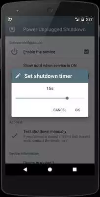 Play Power unplugged shutdown [ROOT]